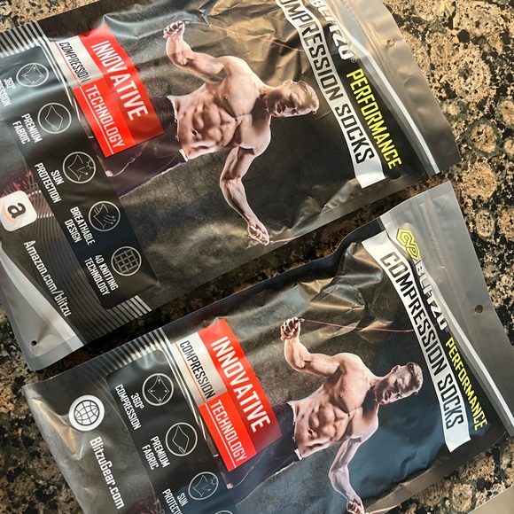 Brand New BLITZU Compression Socks For Women & Men Support Socks For Circulation - Picture 2 of 4